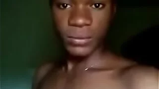 Young African gay boy