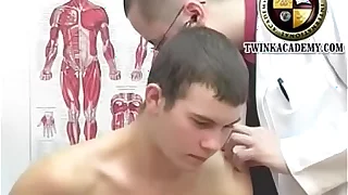 Nigel gets stripped down for his medical exam